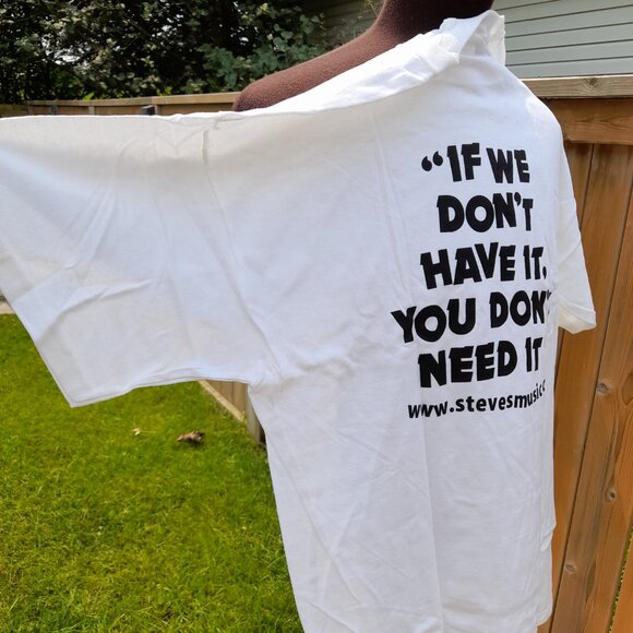 Steve's Music Store T-Shirt XL NEW - Picture 13 of 13